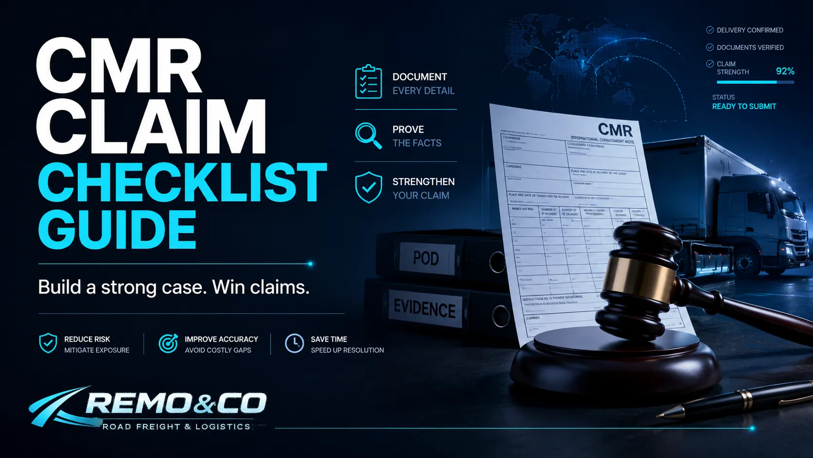 What to Do After Cargo Damage: A CMR Claim Guide