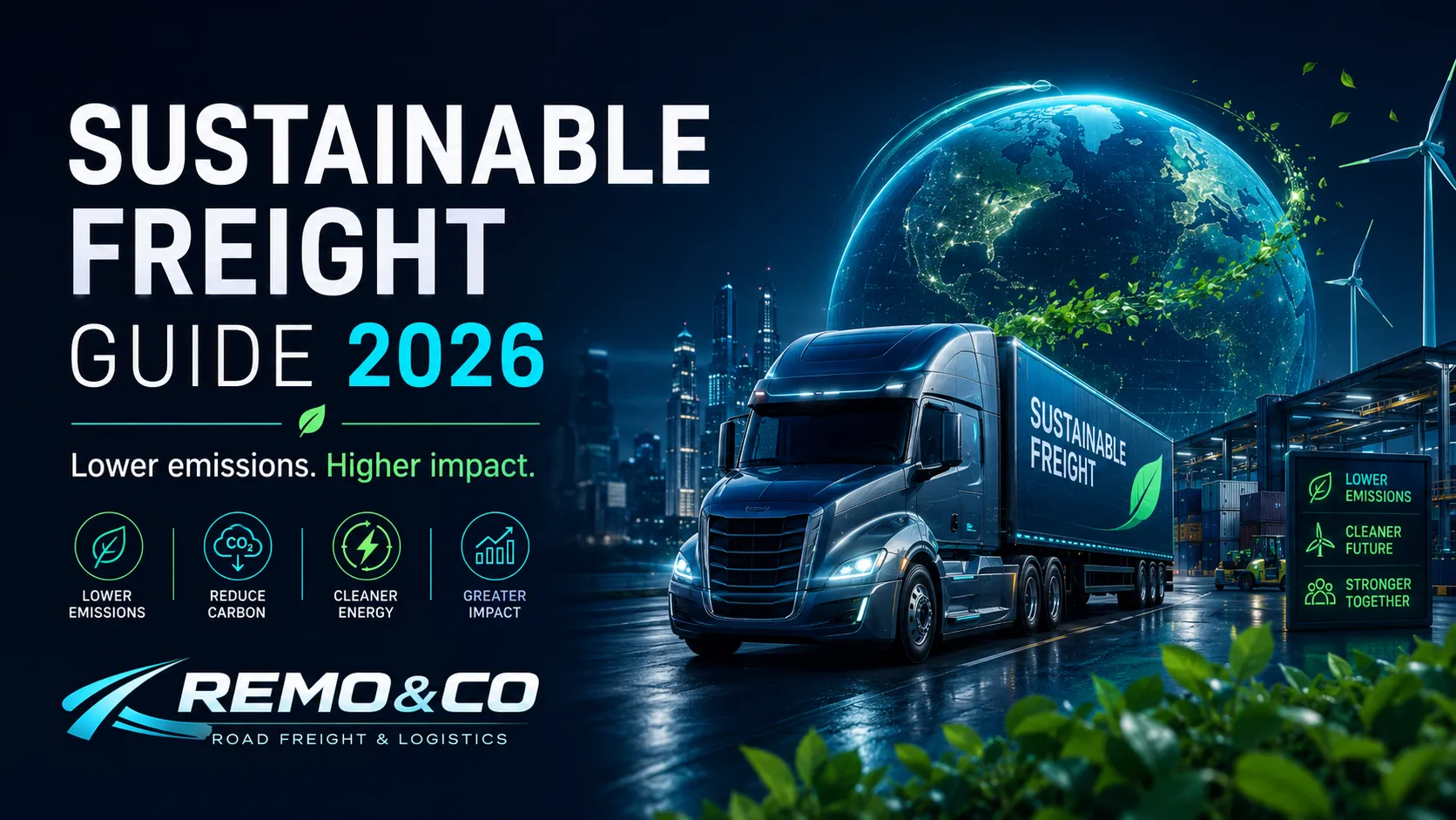 Sustainable Freight: Practical Steps to Reduce Your Carbon Footprint