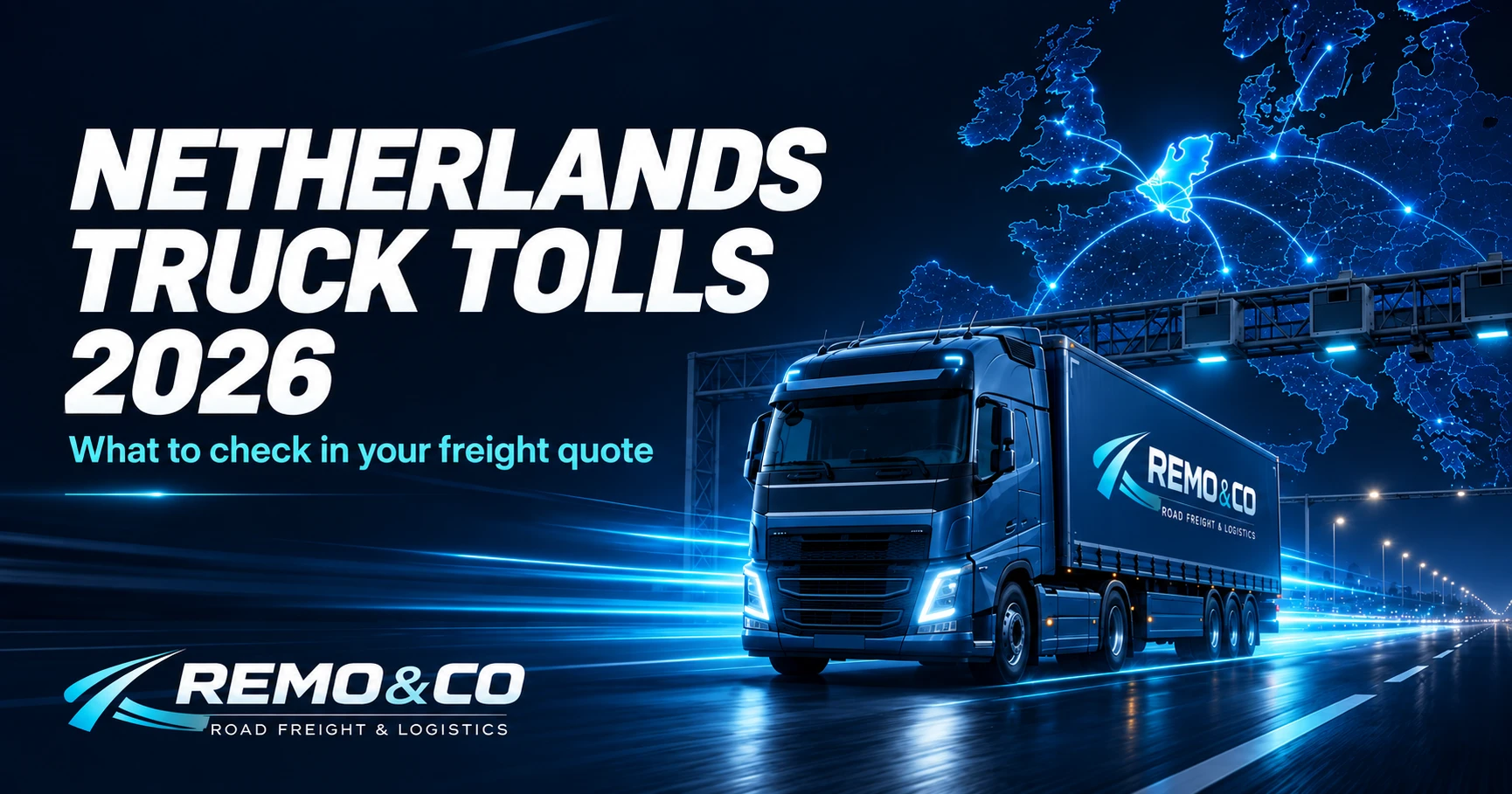 Netherlands truck toll in 2026: what a freight quote should clarify